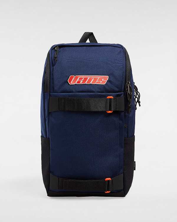 Unisex Vans Obstacle Backpacks Blue Malaysia | VN2839617