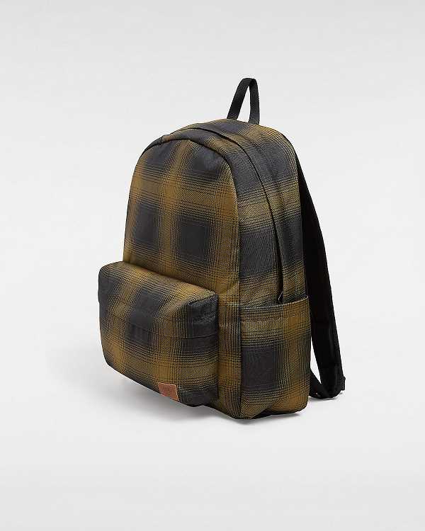 Unisex Vans Old Skool Backpacks Brown Malaysia | VN2537604