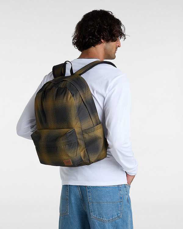 Unisex Vans Old Skool Backpacks Brown Malaysia | VN2537604
