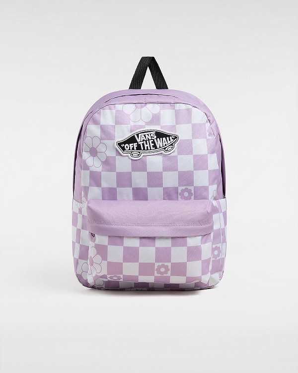 Unisex Vans Old Skool Classic Backpacks Purple Malaysia | VN6318405