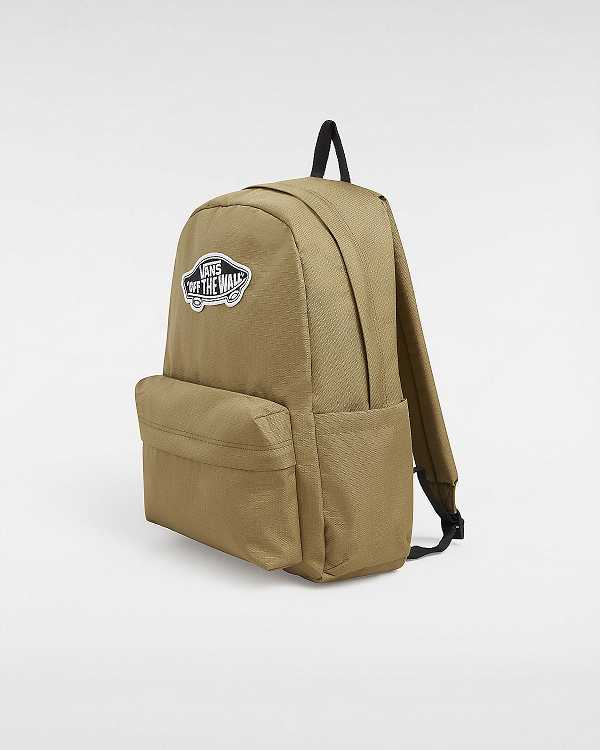 Unisex Vans Old Skool Classic Backpacks Brown Malaysia | VN5964371