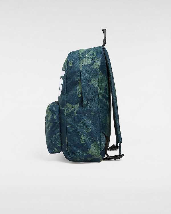 Unisex Vans Old Skool Drop V Backpacks Blue Malaysia | VN2536840