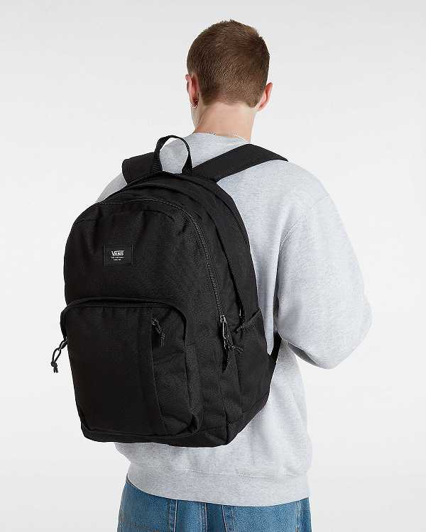 Unisex Vans Old Skool Trek Backpacks Black Malaysia | VN7510364