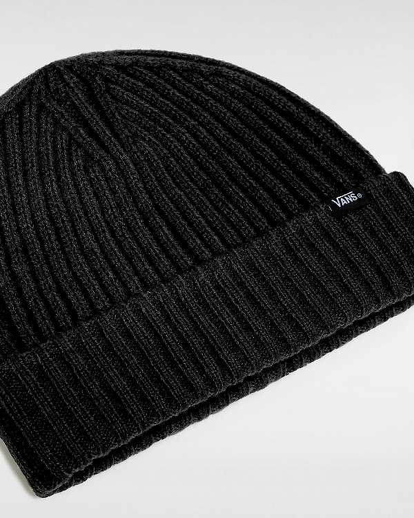 Unisex Vans Shallow Cuff Beanie Black Malaysia | VN6274913
