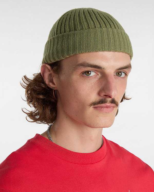 Unisex Vans Shallow Cuff Beanie Green Malaysia | VN3741520