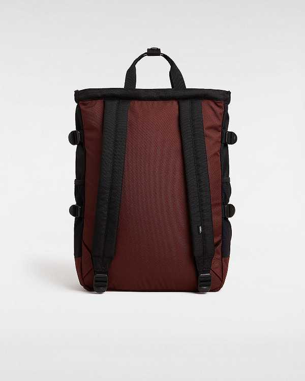 Unisex Vans Sherwin Backpacks Brown Malaysia | VN4298371