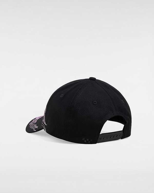 Unisex Vans Skate Tribe Structured Jockey Hats Black Malaysia | VN1203547