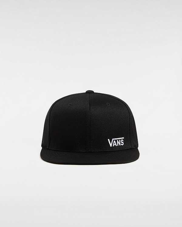Unisex Vans Splitz Flexfit Hats Black Malaysia | VN9421867