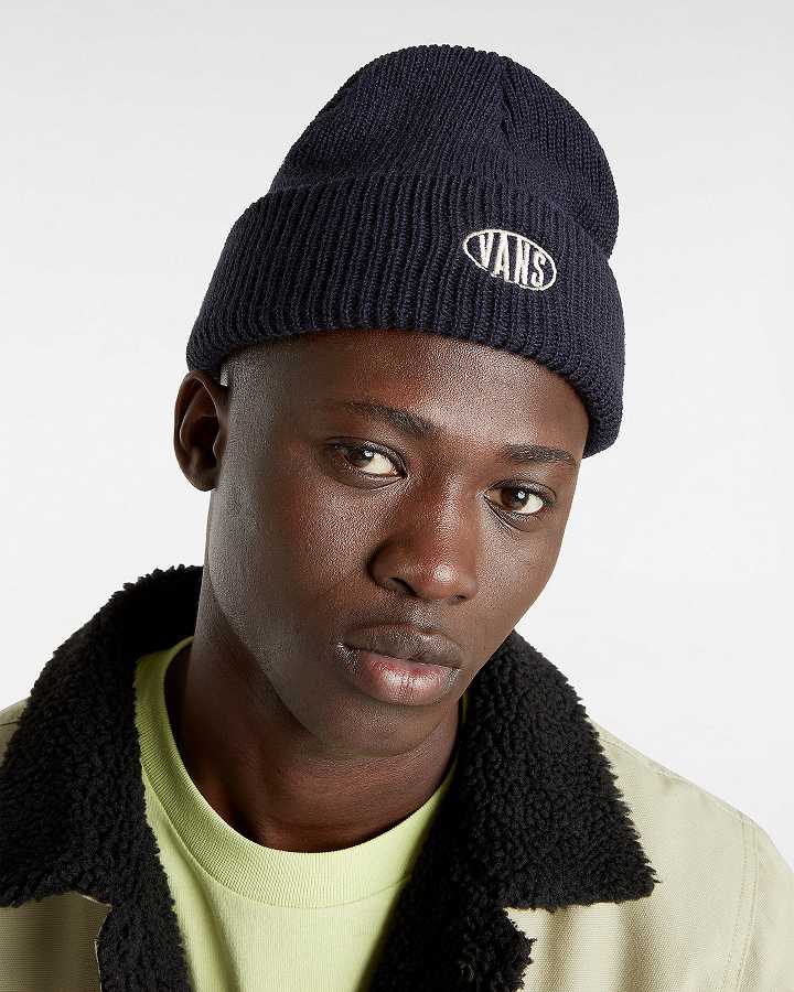Unisex Vans Spray On Cuff Beanie Blue Malaysia | VN6142508