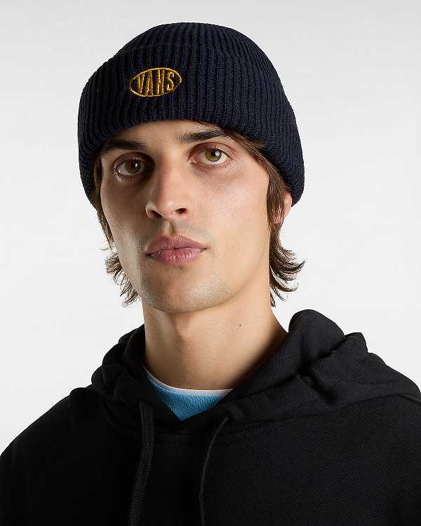 Unisex Vans Spray On Cuff Beanie Blue Malaysia | VN5430185