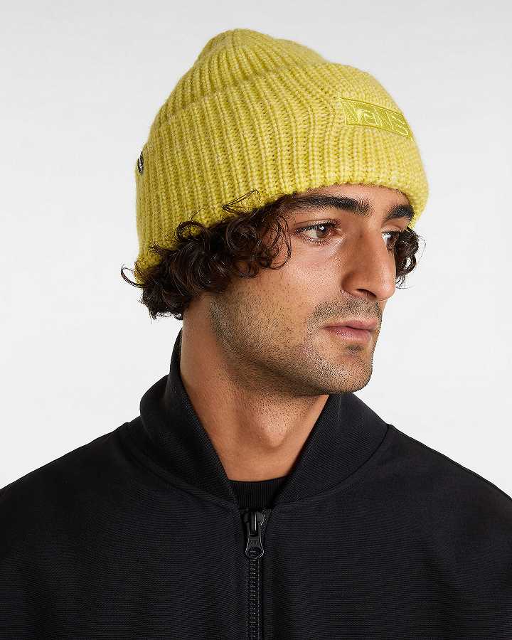Unisex Vans Sunnyside Cuff Beanie Yellow Malaysia | VN5932780