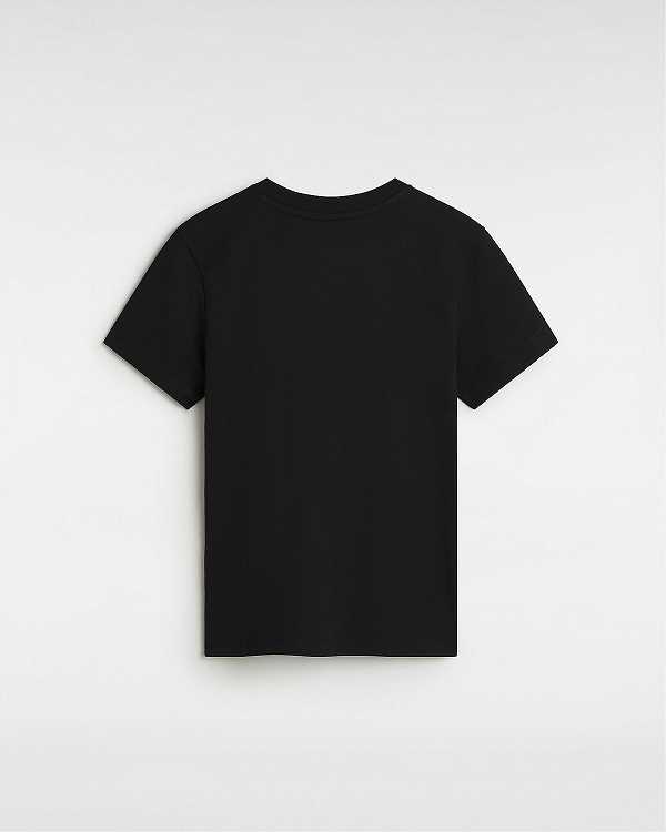 Women Vans Animalier Crew T Shirts Black Malaysia | VN9186403