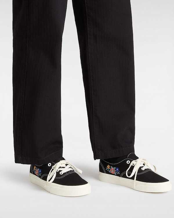 Women Vans Authentic Sneakers Black Malaysia | VN9206531