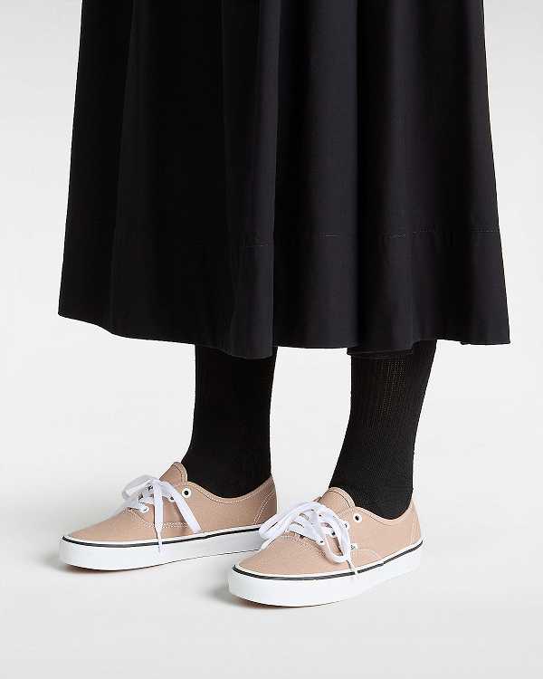 Women Vans Authentic Sneakers Brown Malaysia | VN2350496