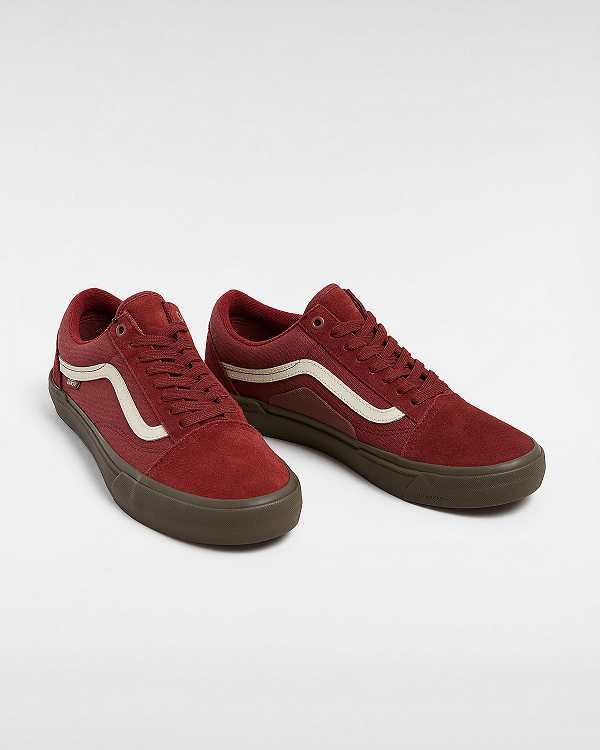 Women Vans BMX Style 114 Sneakers Red Malaysia | VN0185932