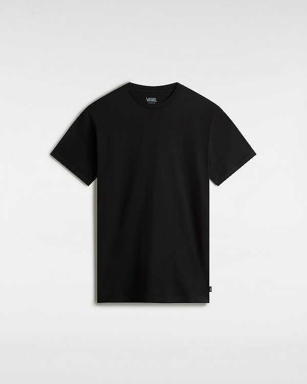 Women Vans Basic (3 pack) T Shirts Black Malaysia | VN6940371
