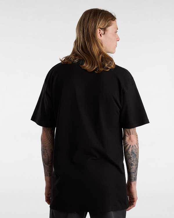 Women Vans Basic (3 pack) T Shirts Black Malaysia | VN6940371