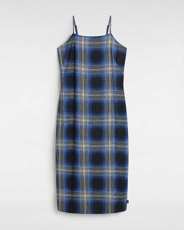 Women Vans Camden Slip Dress Blue Malaysia | VN5416387