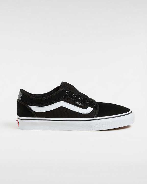Women Vans Chukka Low Sidestripe Skate Shoes Black Malaysia | VN8142573