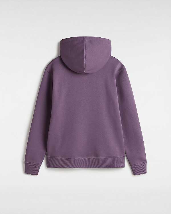 Women Vans Classic V Boyfriend Fit Hoodie Purple Malaysia | VN6975438