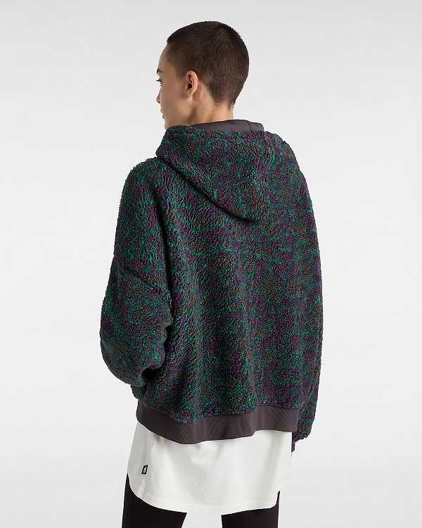 Women Vans Collett Boucle Loose Hoodie Multicolor Malaysia | VN8924503