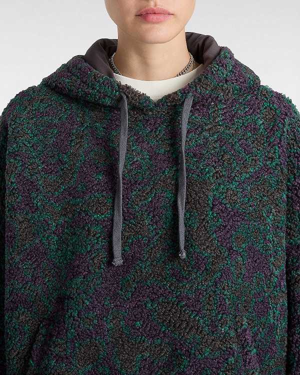 Women Vans Collett Boucle Loose Hoodie Multicolor Malaysia | VN8924503