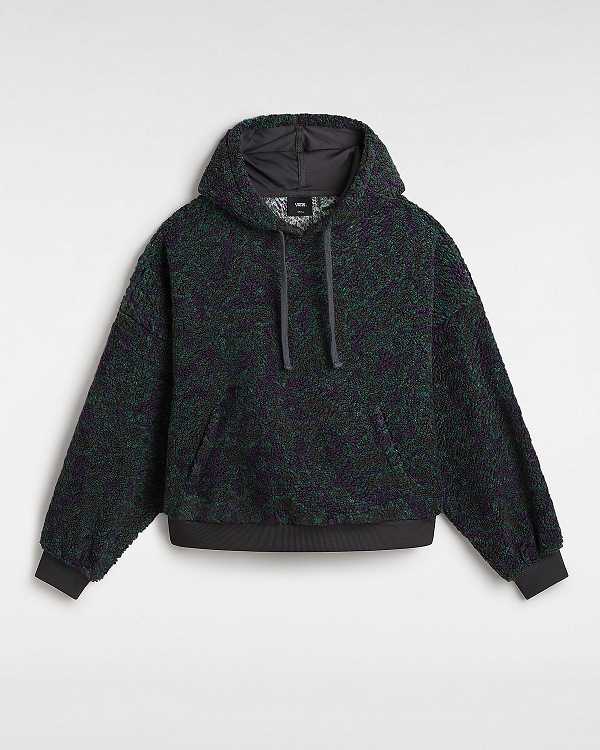 Women Vans Collett Boucle Loose Hoodie Multicolor Malaysia | VN8924503