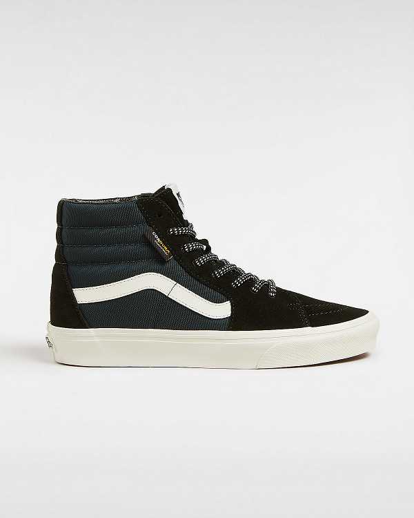Women Vans Colour Theory Sk8-Hi Skate Shoes Blue Malaysia | VN3890627