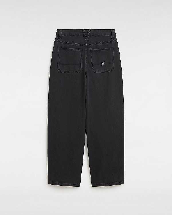 Women Vans Curbside Pants Black Malaysia | VN3458072