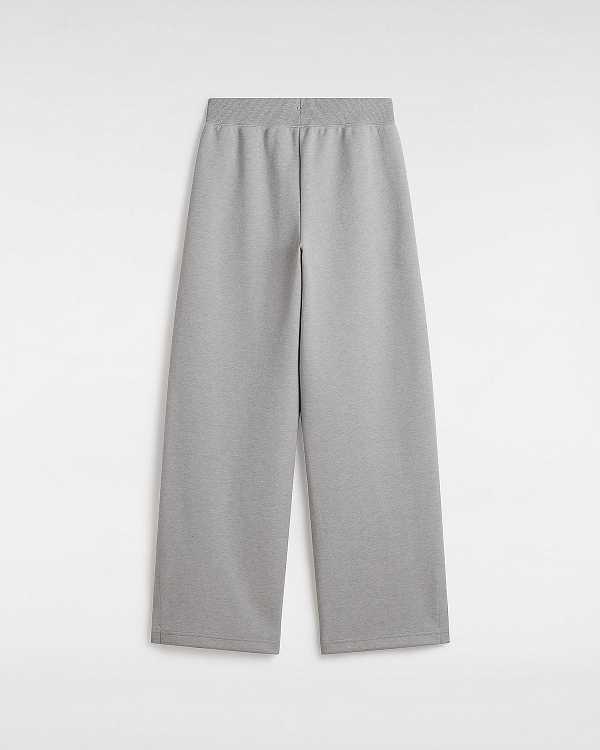 Women Vans Elevated Double Knit Pants Grey Malaysia | VN5871346