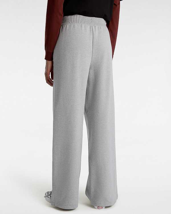 Women Vans Elevated Double Knit Pants Grey Malaysia | VN5871346