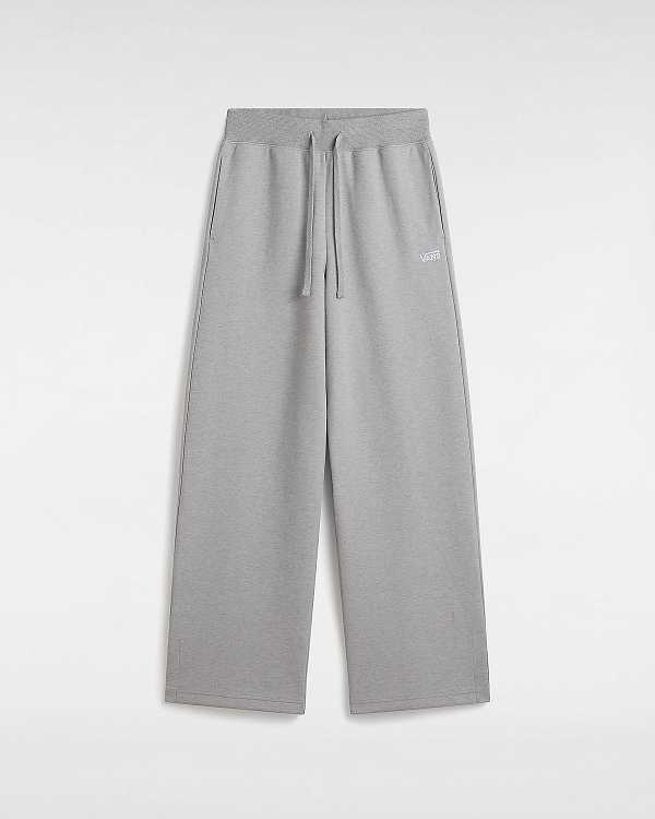 Women Vans Elevated Double Knit Pants Grey Malaysia | VN5871346