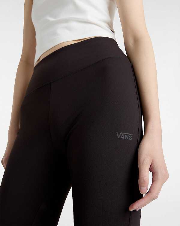 Women Vans Elevated Leggings Black Malaysia | VN0149523