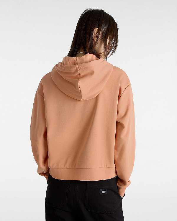 Women Vans Essential Relaxed Fit Hoodie Orange Malaysia | VN0913745