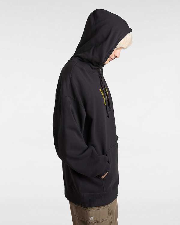 Women Vans Ethereal Hoodie Black Malaysia | VN5149270