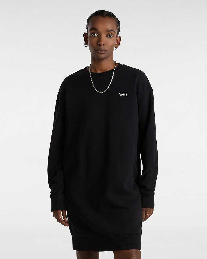 Women Vans Flying V Dress Black Malaysia | VN1092678