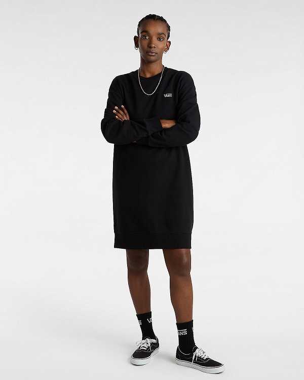 Women Vans Flying V Dress Black Malaysia | VN1092678