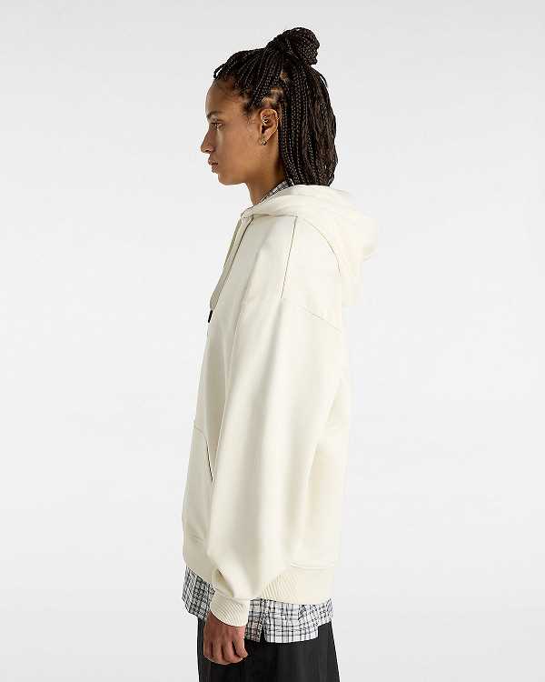 Women Vans Flying V Hoodie Beige Malaysia | VN4260853