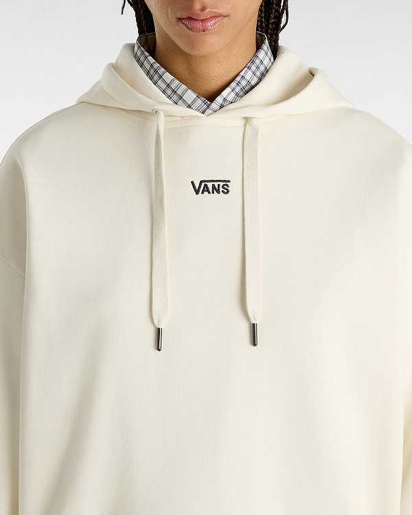 Women Vans Flying V Hoodie Beige Malaysia | VN4260853