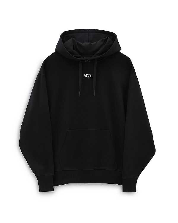 Women Vans Flying V Hoodie Black Malaysia | VN0813269