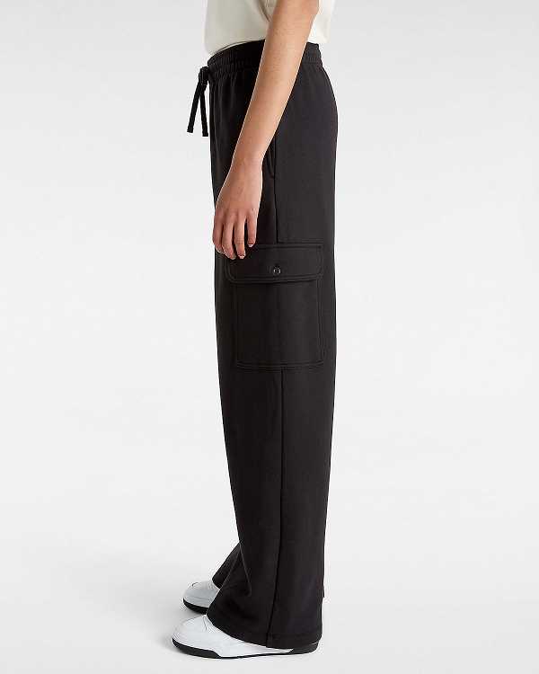 Women Vans Frontside Pants Black Malaysia | VN1438092