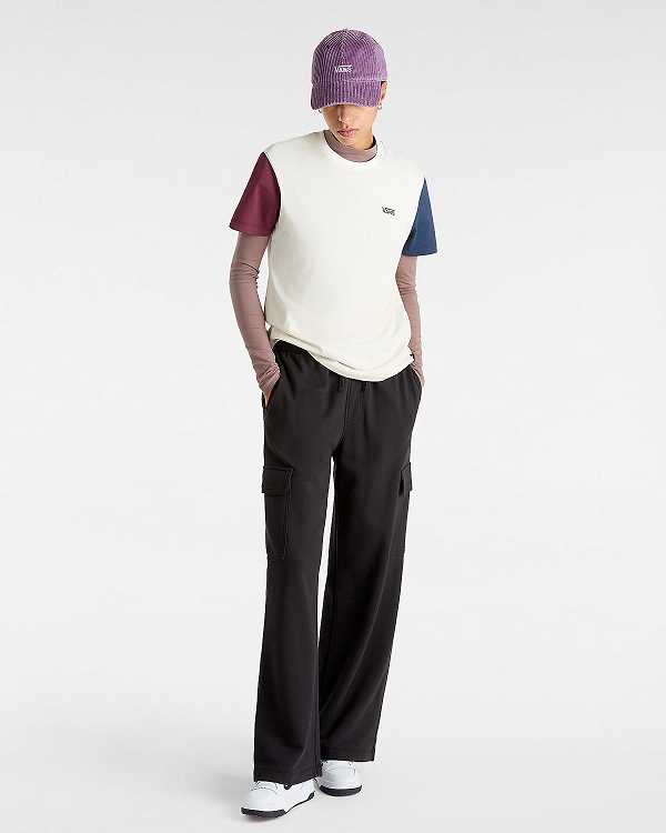 Women Vans Frontside Pants Black Malaysia | VN1438092