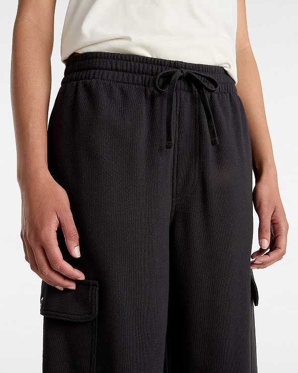 Women Vans Frontside Pants Black Malaysia | VN1438092