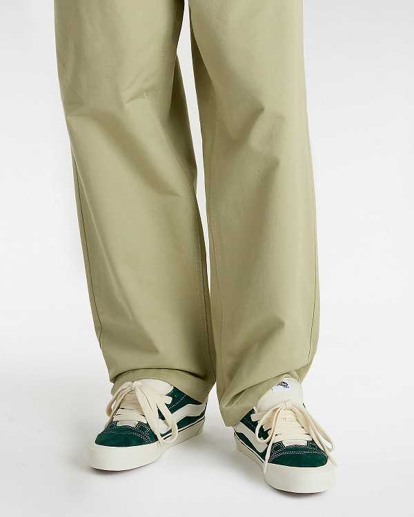 Women Vans Knu Skool Sneakers Green Malaysia | VN7564389