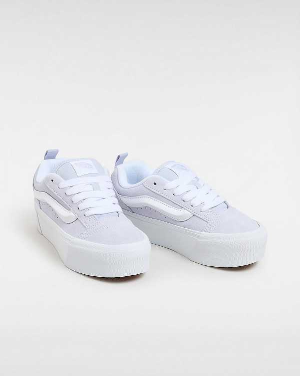 Women Vans Knu Stack Sneakers Blue Malaysia | VN1805436