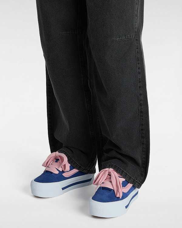 Women Vans Knu Stack Sneakers Blue Malaysia | VN5328769