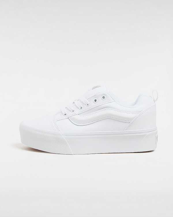Women Vans Knu Stack Sneakers White Malaysia | VN4160983