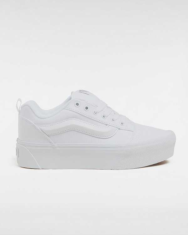 Women Vans Knu Stack Sneakers White Malaysia | VN4160983
