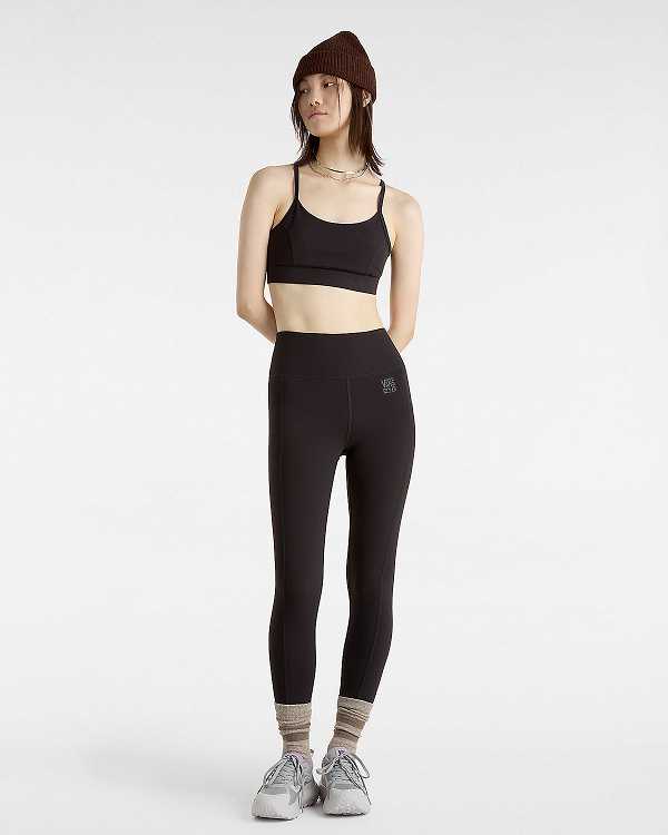 Women Vans MTE Crosspath Leggings Black Malaysia | VN0562784