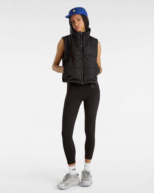 Women Vans MTE Foundry Vest Black Malaysia | VN1379462